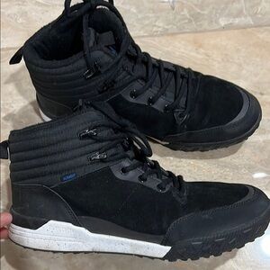 Element Black High-Top Sneakers with Rugged Outsole